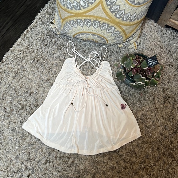 Worn once  XS adorable flowery silhouette soft appeal - Picture 2 of 5